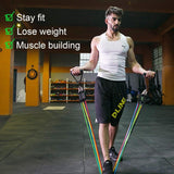 ResiBands⢠Fitness Resistance Band Set - Best At Home Gym