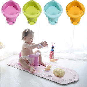 Baby Bath Tub Ring Seat Infant Toddler Anti Slip Shower Security Safety Chair