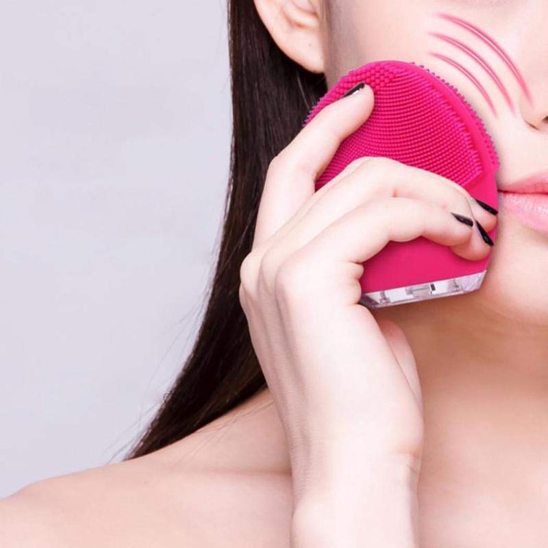 FaceSolo™ Ultrasonic Electric Facial Cleansing Brush, Massager And Exfoliator
