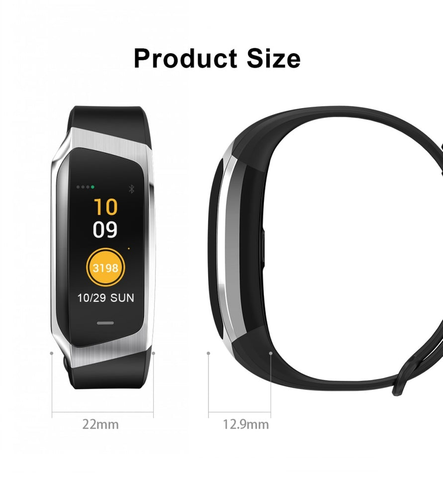 Fitband BP Watch Waterproof Blood Pressure Heart Rate Monitor