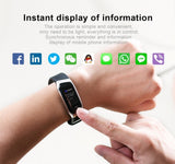 Fitband BP Watch Waterproof Blood Pressure Heart Rate Monitor