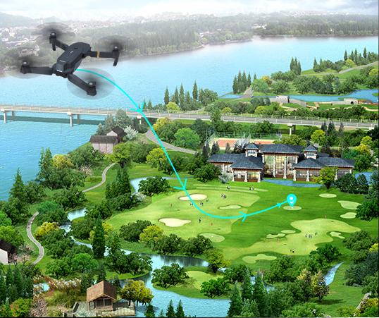 Skyhawk HD Foldable Air Selfie Drone With Camera