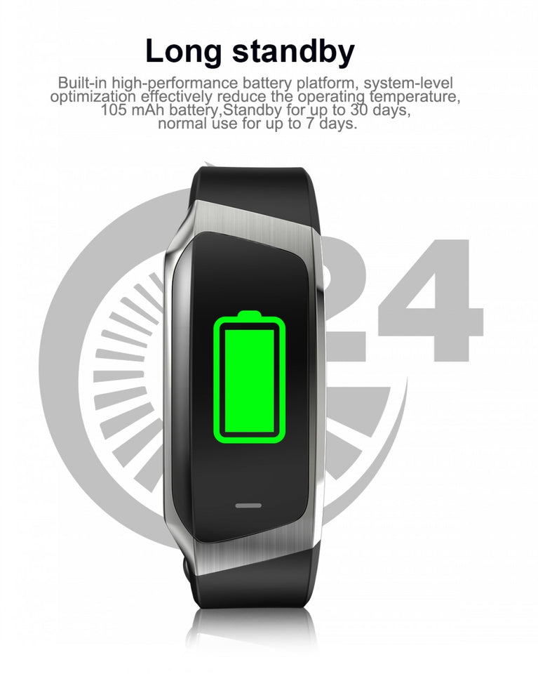Fitband BP Watch Waterproof Blood Pressure Heart Rate Monitor