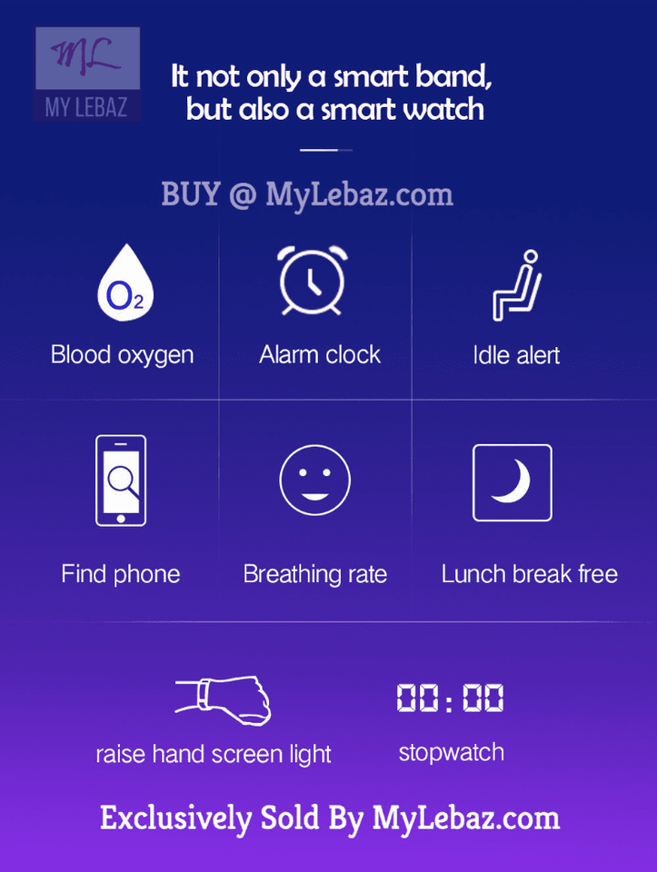 Fitband™ Professional Watch With 1-Year Protection