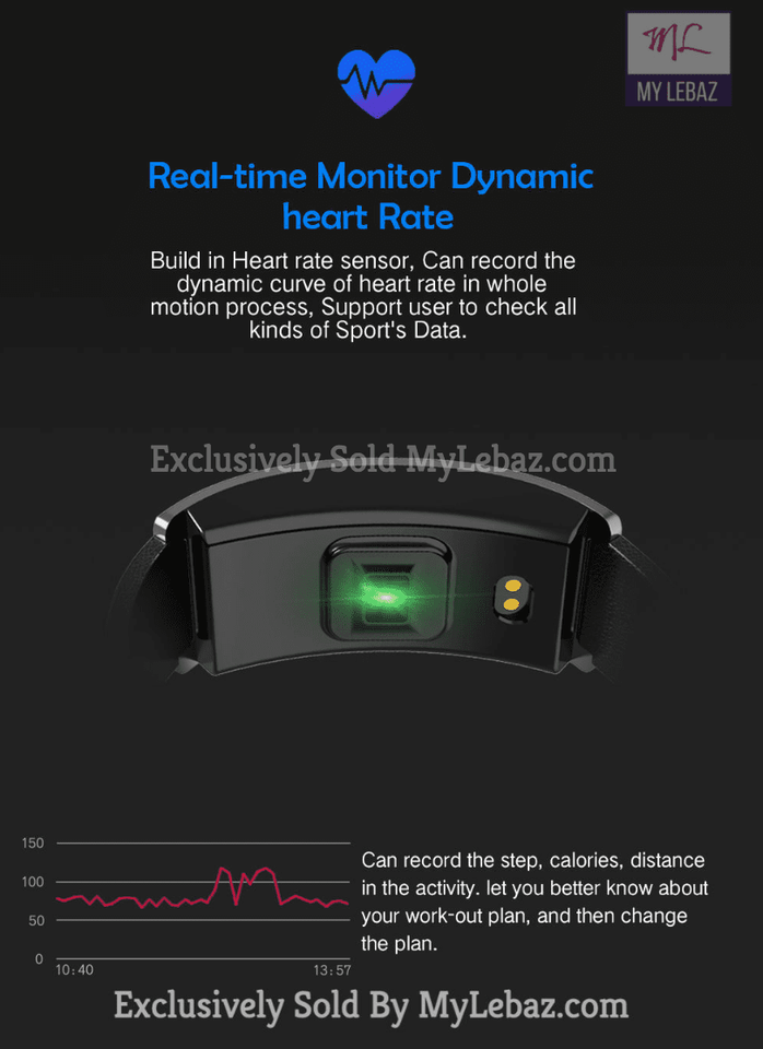 Fitband™ Professional Watch With 1-Year Protection