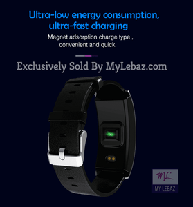 Fitband™ Professional Blood Pressure Smart Watch and Heart Rate Monitor