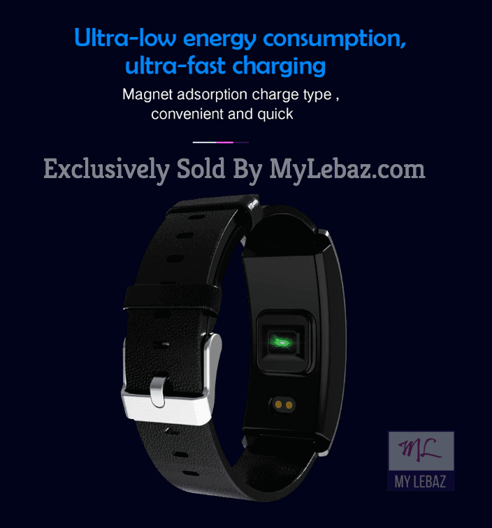 Fitband™ Professional Blood Pressure Smart Watch and Heart Rate Monitor