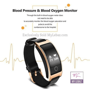 Fitband™ Professional Blood Pressure Smart Watch and Heart Rate Monitor