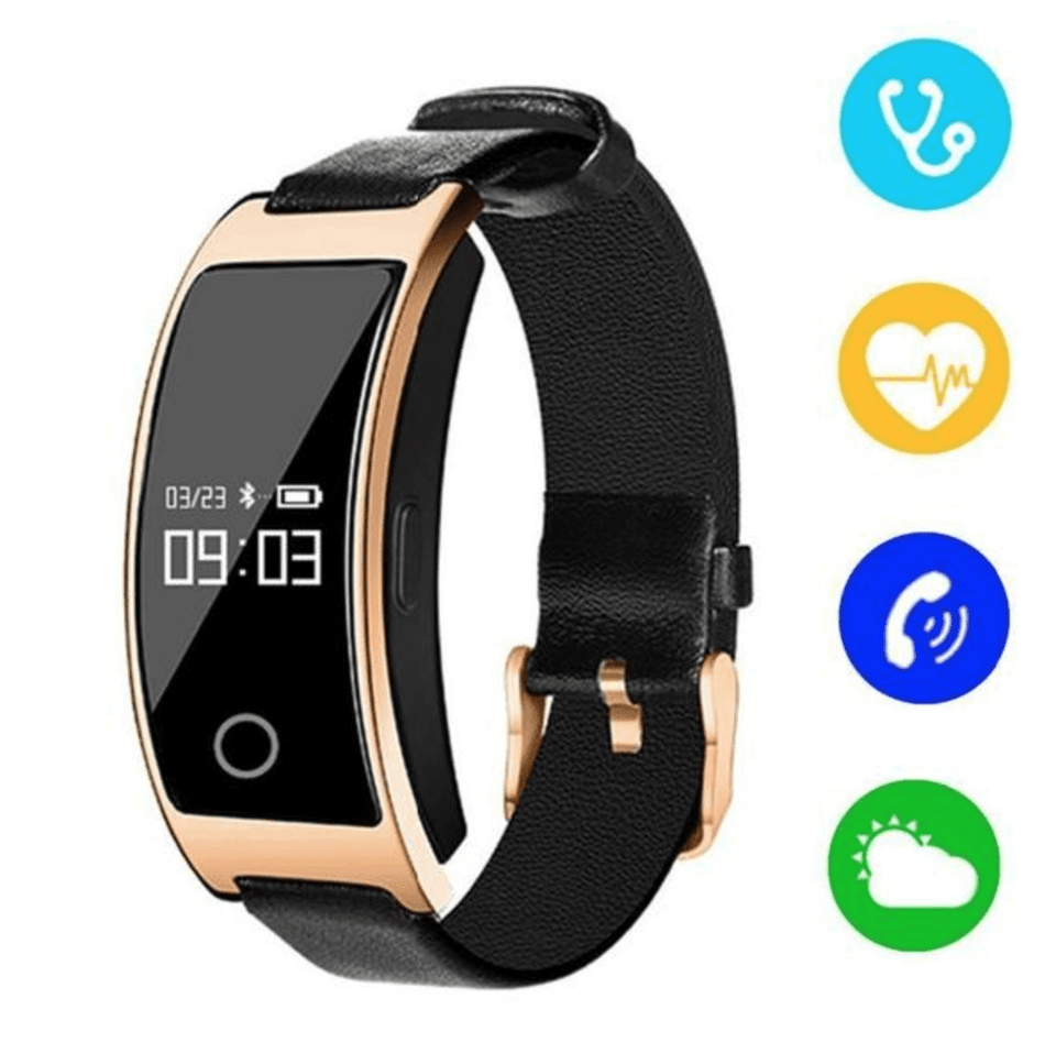2 X Fitband™ Professional Blood Pressure Smart Watch and Heart Rate Monitor