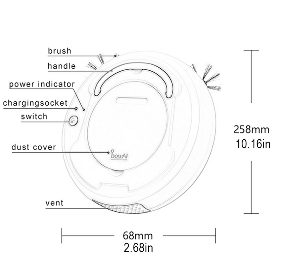 Multi-functional Robot Vacuum Cleaner