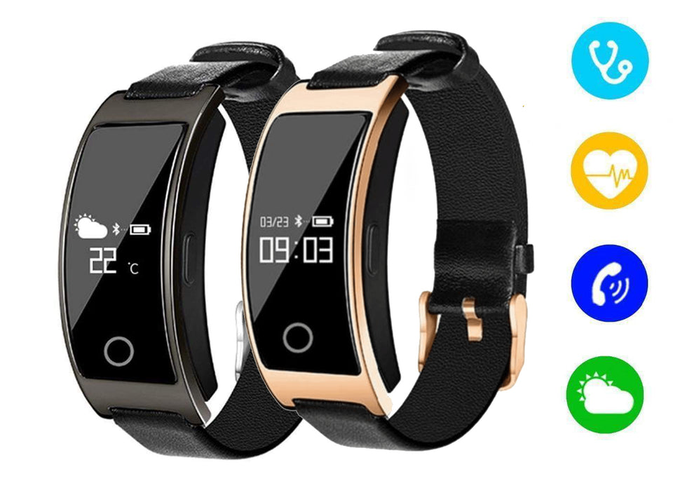 2 X Fitband™ Professional Blood Pressure Smart Watch and Heart Rate Monitor