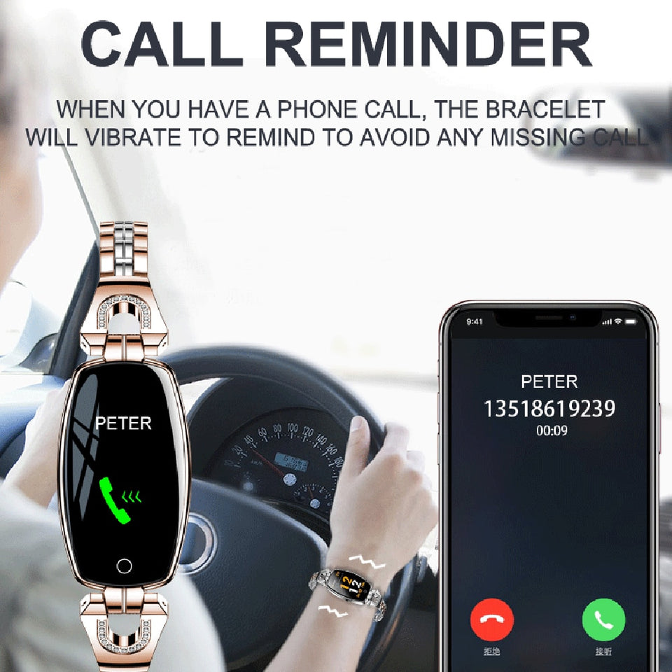 Premium Smart Watch For Women Compatible With Android & iOS