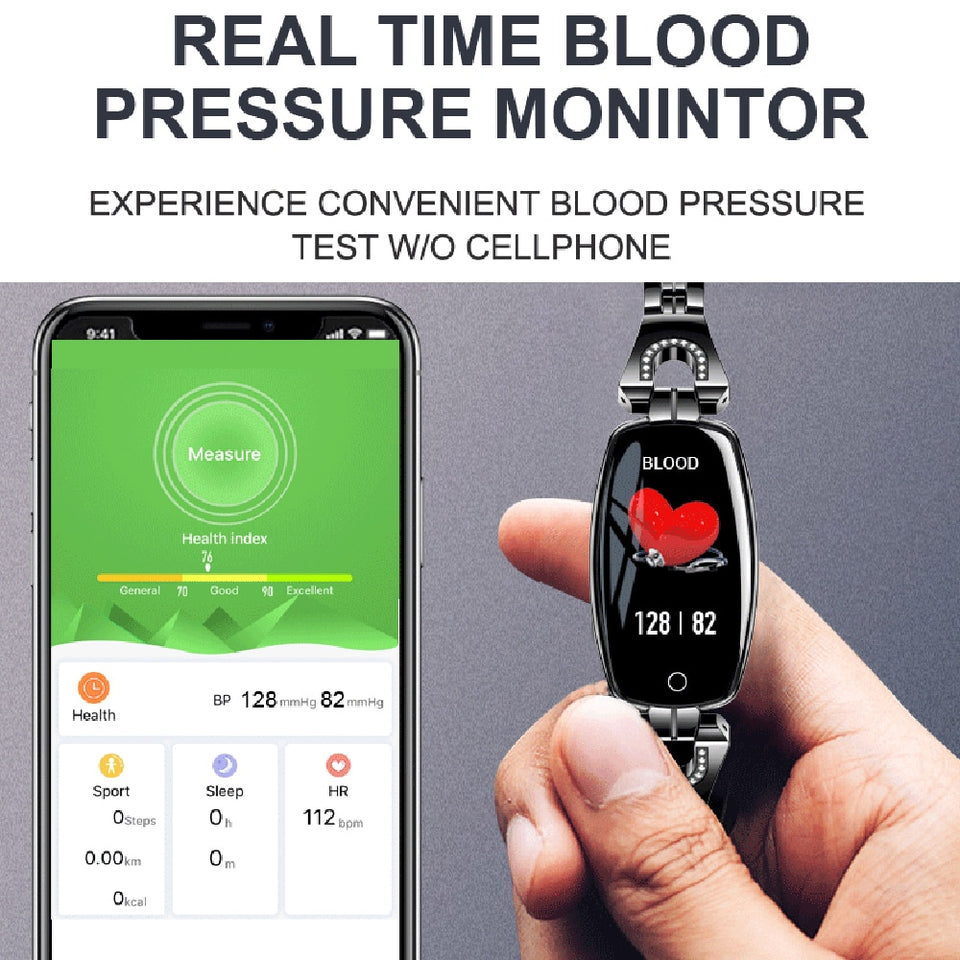 Premium Smart Watch For Women Compatible With Android & iOS