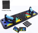 Push Up Rack Board With 9 IN 1 Exercises - Home Gym