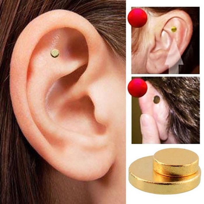 Miracle Anti-Smoking Magnetic Patch Ear Magnet Stop Cigarettes Smoke Quit