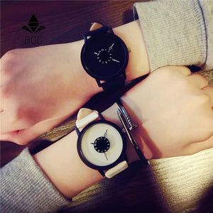 Minimalist Genuine Leather Unique Designer Luxury Women Watch