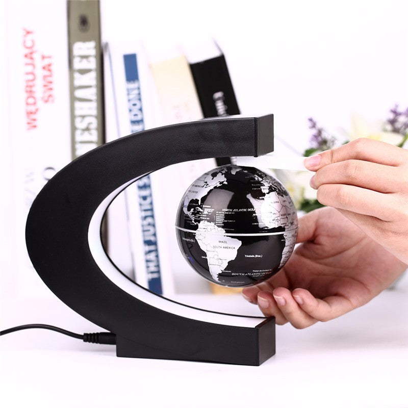 Premium Quality Antigravity Electronic Magnetic Levitation Floating Globe Magic Light With US Plug