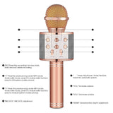 Wireless Magic Karaoke Microphone – Bluetooth Karaoke Microphone
