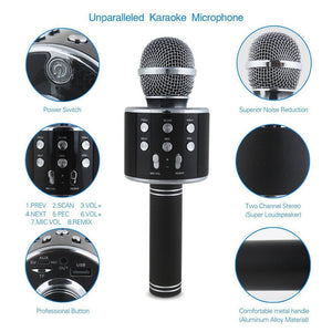 Wireless Magic Karaoke Microphone – Bluetooth Karaoke Microphone