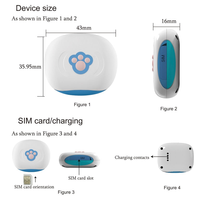 Smart GPS Cat Collar – Pet GPS Tracker With SIM Card