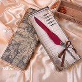 Feather Dip Pen Gift Set