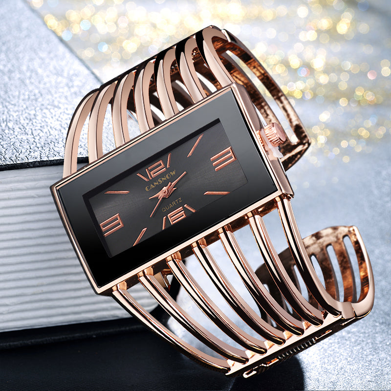 Stylish Full Steel Bracelet Women Wrist Watches