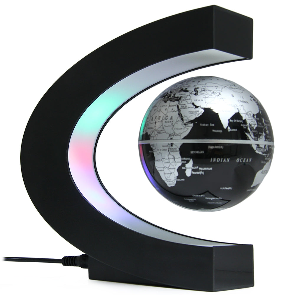 Premium Quality Antigravity Electronic Magnetic Levitation Floating Globe Magic Light With US Plug