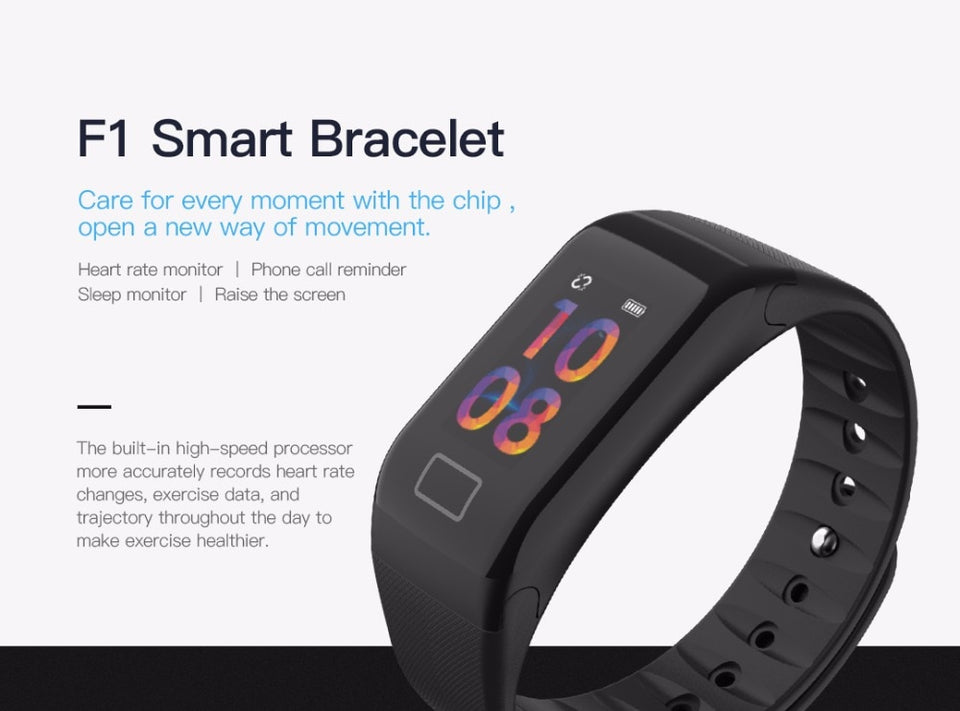 Blood Pressure Heart Rate Smart Watch Bracelet With Sleep Monitor