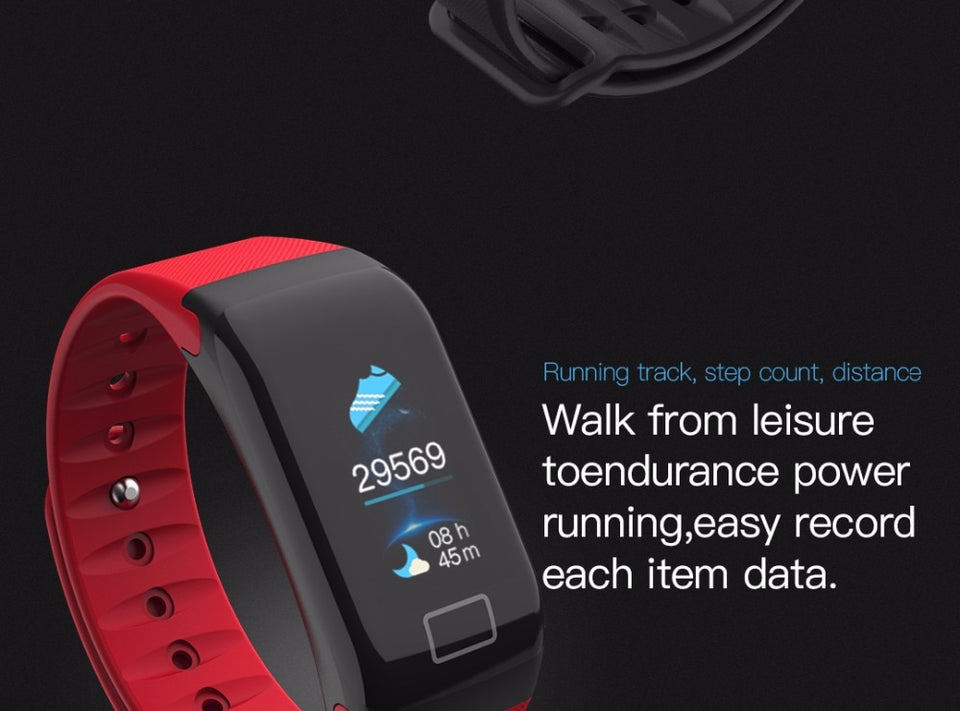 Blood Pressure Heart Rate Smart Watch Bracelet With Sleep Monitor