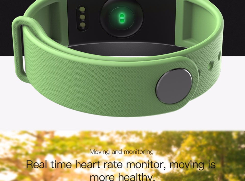 Blood Pressure Heart Rate Smart Watch Bracelet With Sleep Monitor