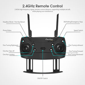 Skyhawk HD Foldable Air Selfie Drone With Camera