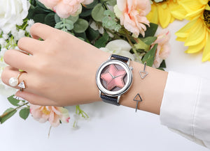 Shining Star Glory Hollow Luxury Designer Women Watch