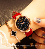 Multiple Colors Galaxy Star Designer Womens Bracelet Watch