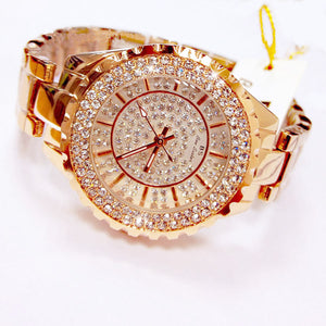 Montre Fashion Designer Luxury Diamond Silver Women Watch