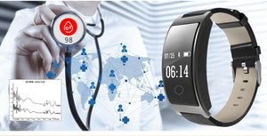 Fitband™ Professional Blood Pressure Smart Watch and Heart Rate Monitor