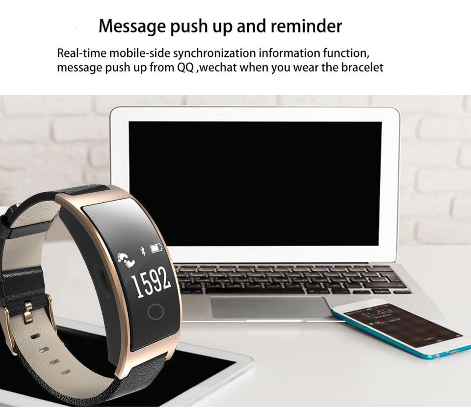 2 X Fitband™ Professional Blood Pressure Smart Watch and Heart Rate Monitor