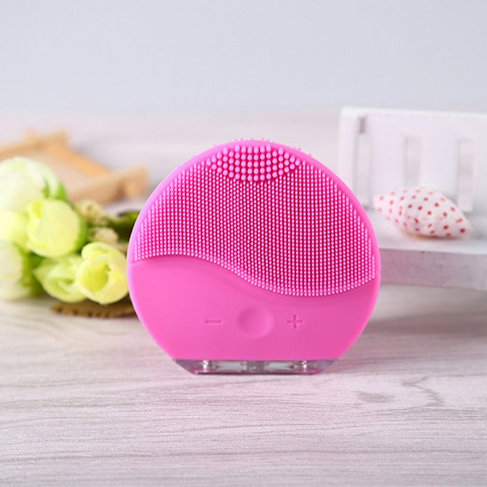FaceSolo™ Ultrasonic Electric Facial Cleansing Brush, Massager And Exfoliator