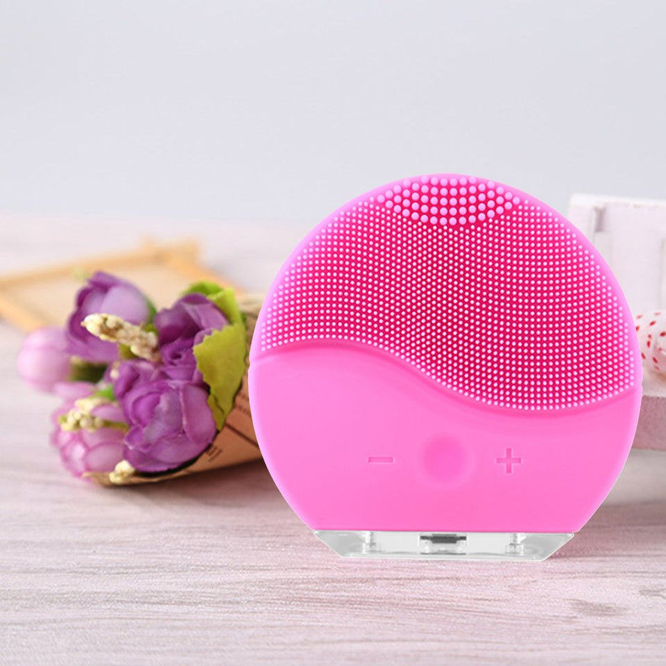FaceSolo™ Ultrasonic Electric Facial Cleansing Brush, Massager And Exfoliator