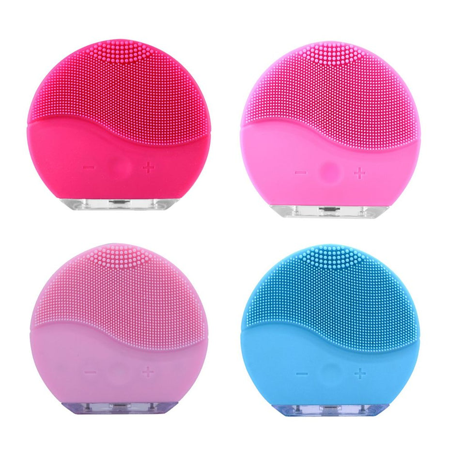FaceSolo™ Ultrasonic Electric Facial Cleansing Brush, Massager And Exfoliator