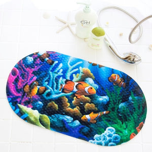 High Quality Cartoon Animal Shape PVC Non- Slip Bath Mat