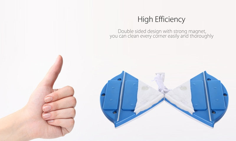 Double-sided Magnetic Window Cleaner
